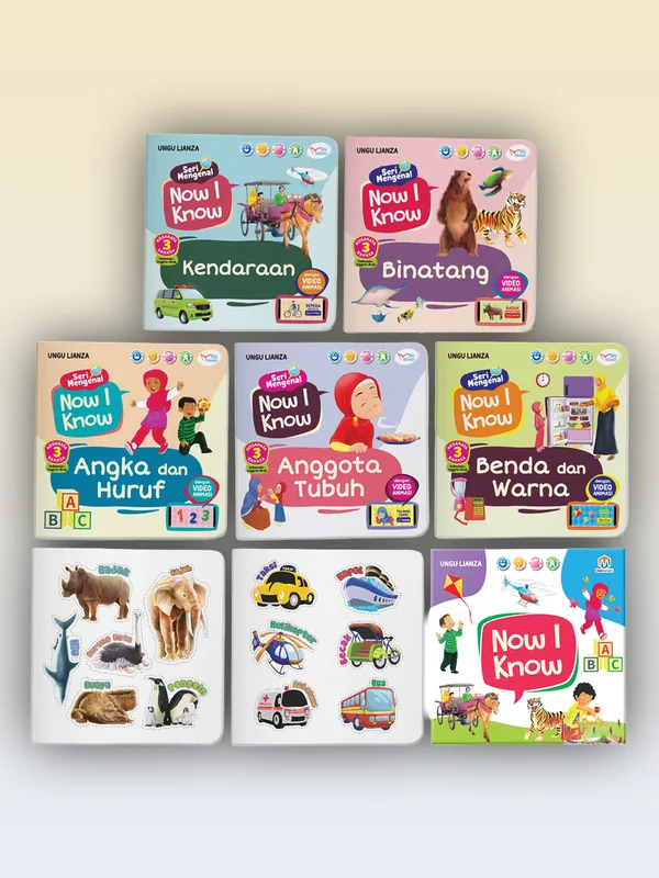 Sampul Paket Now I Know Book