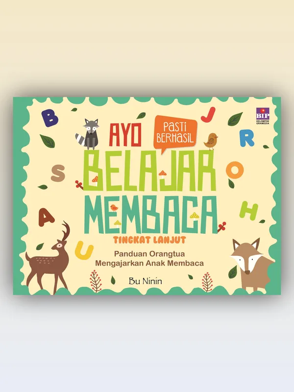 Sampul Ayo Belajar Membaca untuk Pemula (Tingkat Lanjut)