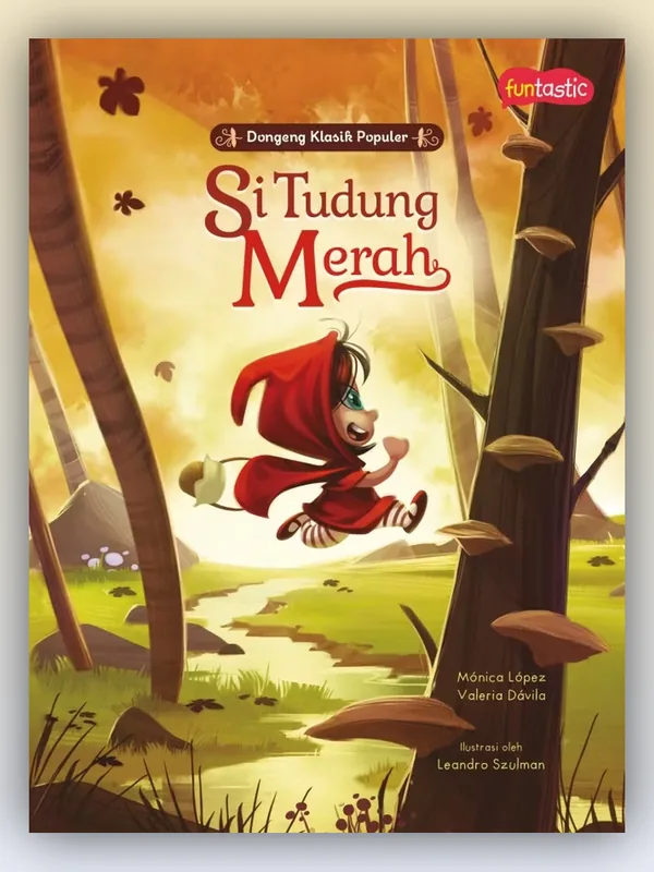 Sampul Dongeng Klasik Populer: Si Tudung Merah