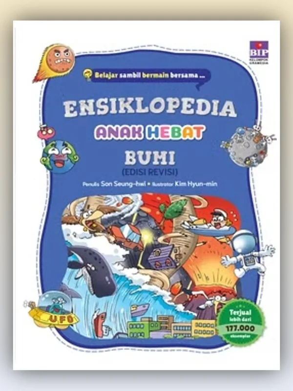 Sampul Ensiklopedia Anak Hebat: Bumi
