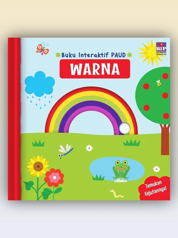 Sampul Buku Interaktif PAUD: Warna