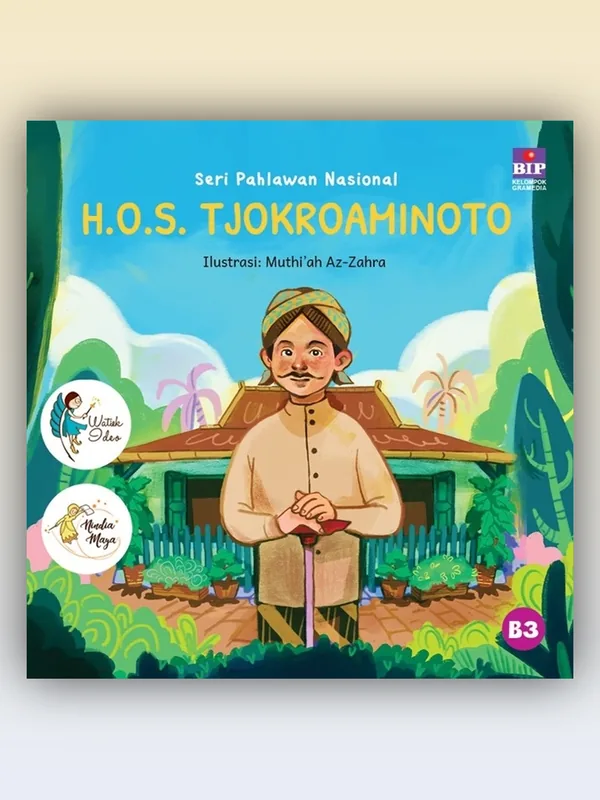 Sampul Seri Pahlawan Nasional: H.O.S. Tjokroaminoto
