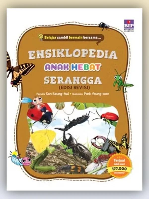 Sampul Ensiklopedia Anak Hebat: Serangga (Edisi Revisi)