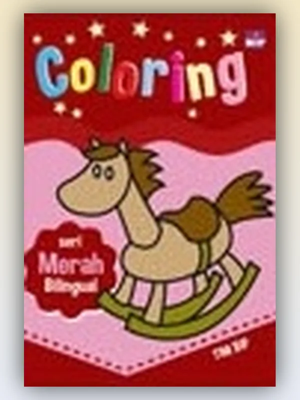 Sampul Coloring Merah (Bilingual)