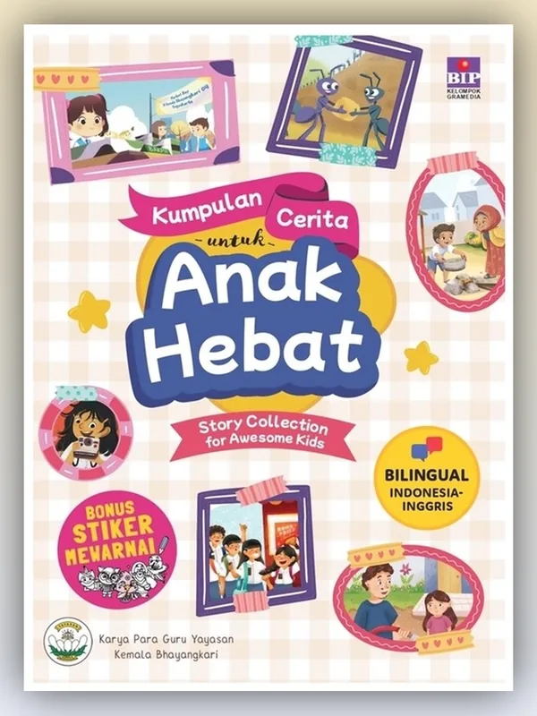 Sampul Kumpulan Cerita untuk Anak Hebat