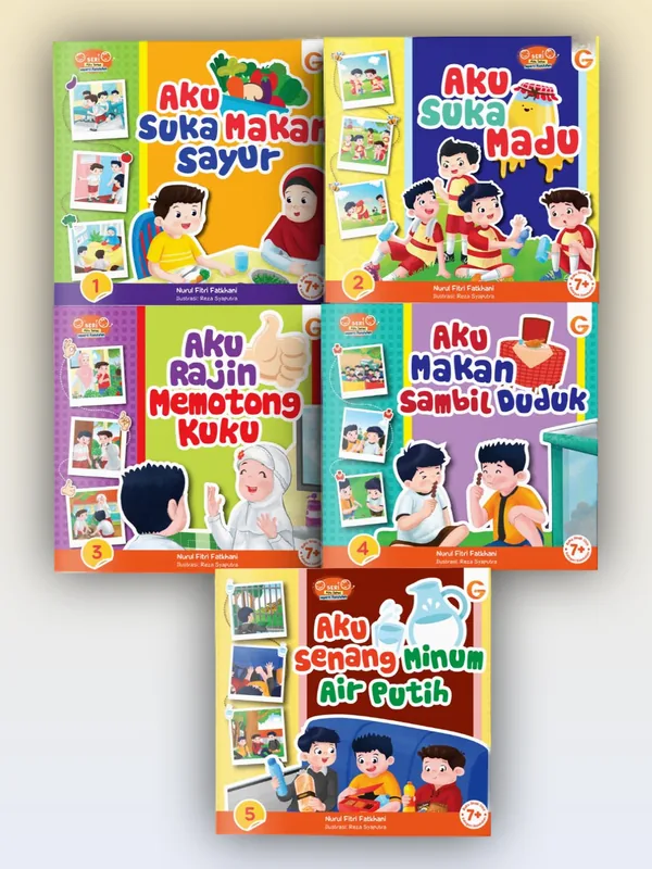 Sampul Seri Aku Sehat Seperti Rasulullah SAW