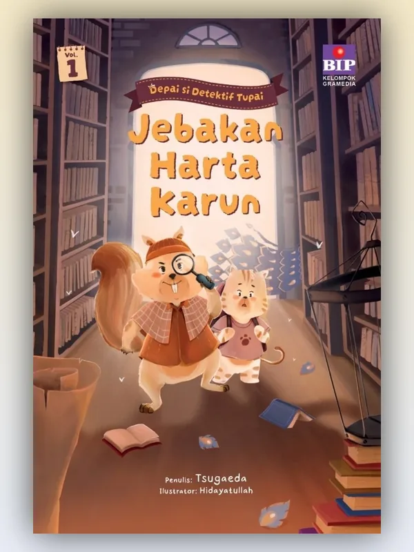 Sampul Depai Si Detektif Tupai: Jebakan Harta Karun