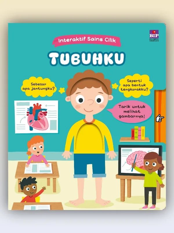 Sampul Interaktif Sains Cilik: Tubuhku