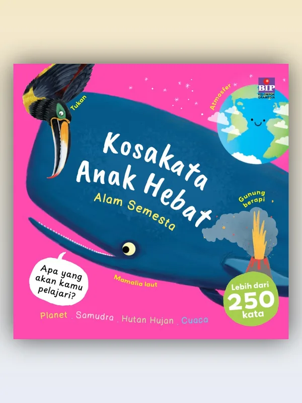 Sampul Kosakata Anak Hebat: Alam Semesta