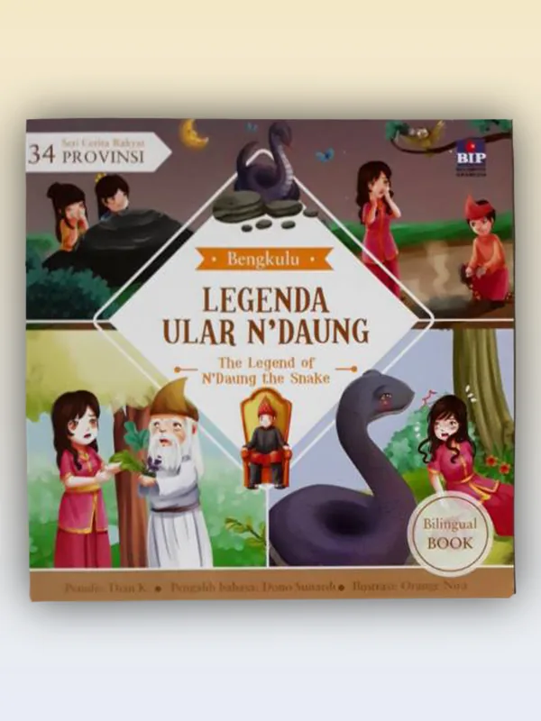 Sampul Seri Cerita Rakyat 34 Provinsi: Legenda Ular N'daung