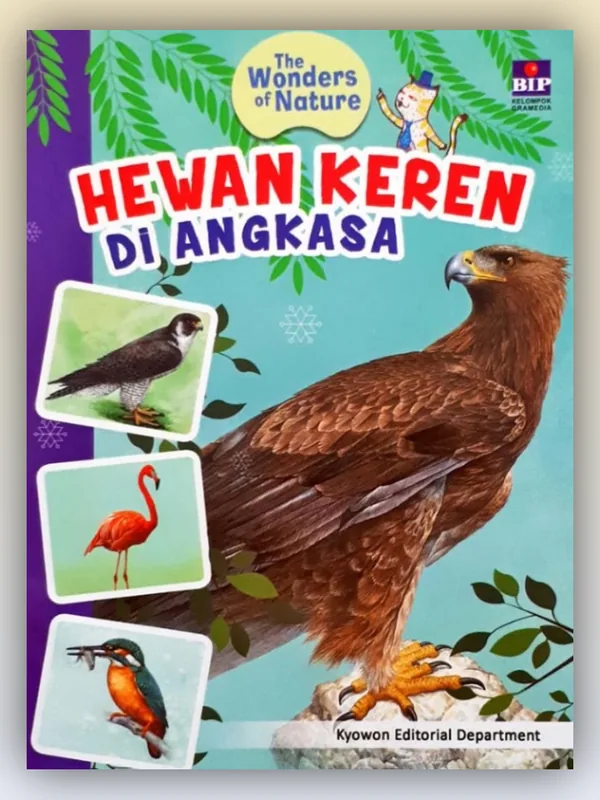 Sampul Seri The Wonders of Nature: Hewan Keren di Angkasa