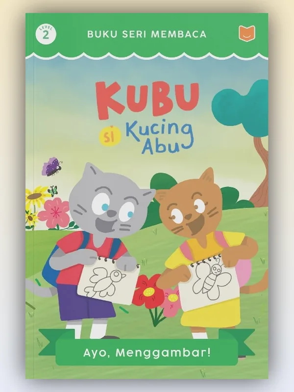 Sampul Kubu Si Kucing Abu: Ayo, Menggambar!
