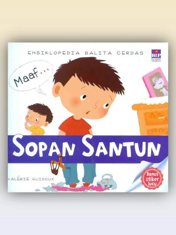 Sampul Ensiklopedia Balita Cerdas: Sopan Santun