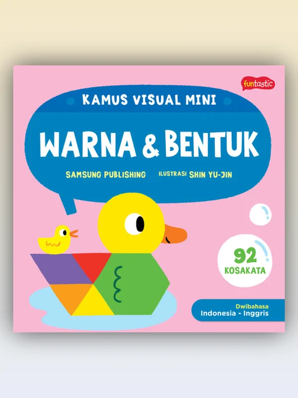 Sampul Kamus Visual Mini - Warna dan Bentuk