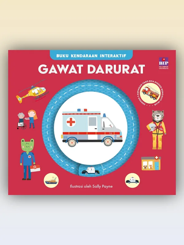 Sampul Buku Kendaraan Interaktif: Gawat Darurat