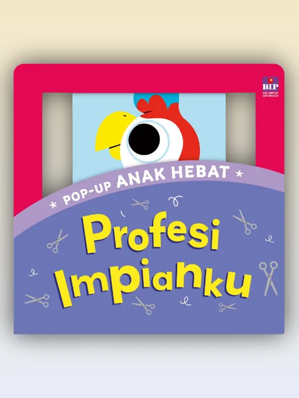 Sampul Pop-Up Anak Hebat: Profesi Impianku