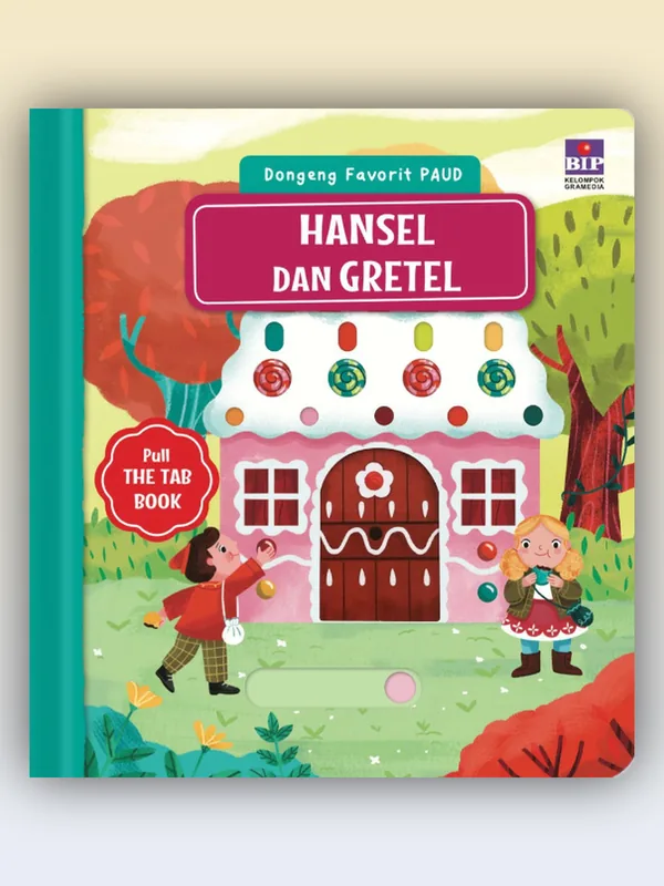 Sampul Dongeng Favorit PAUD: Hansel dan Gretel