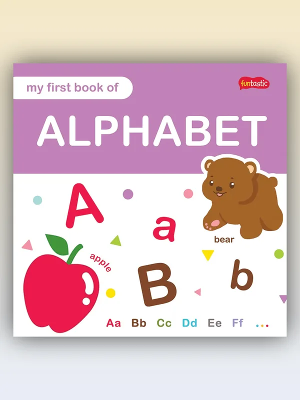 Sampul My First Book of Alphabet