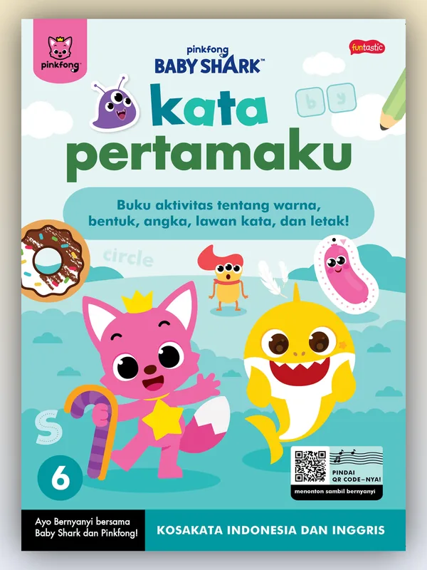Sampul Pinkfong Baby Shark - Kata Pertamaku 6