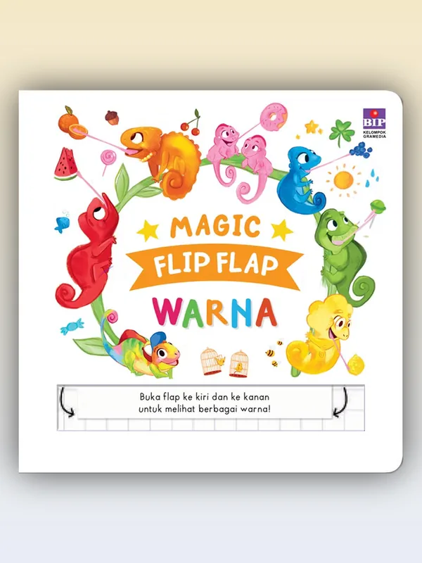 Sampul Magic Flip Flap: Warna