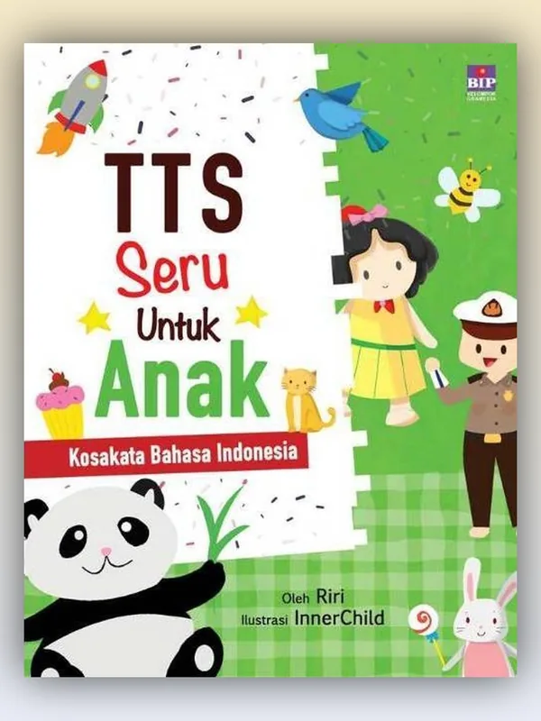 Sampul TTS Seru untuk Anak: Kosakata Bahasa Indonesia
