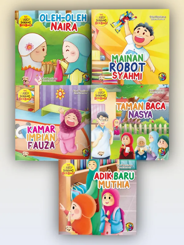 Sampul Seri Aku Senang Berbagi