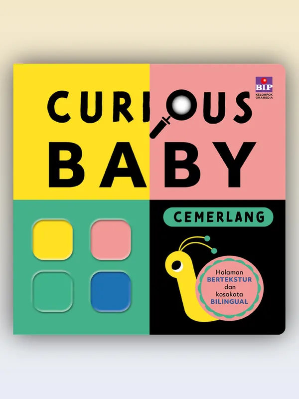 Sampul Curious Baby: Cemerlang
