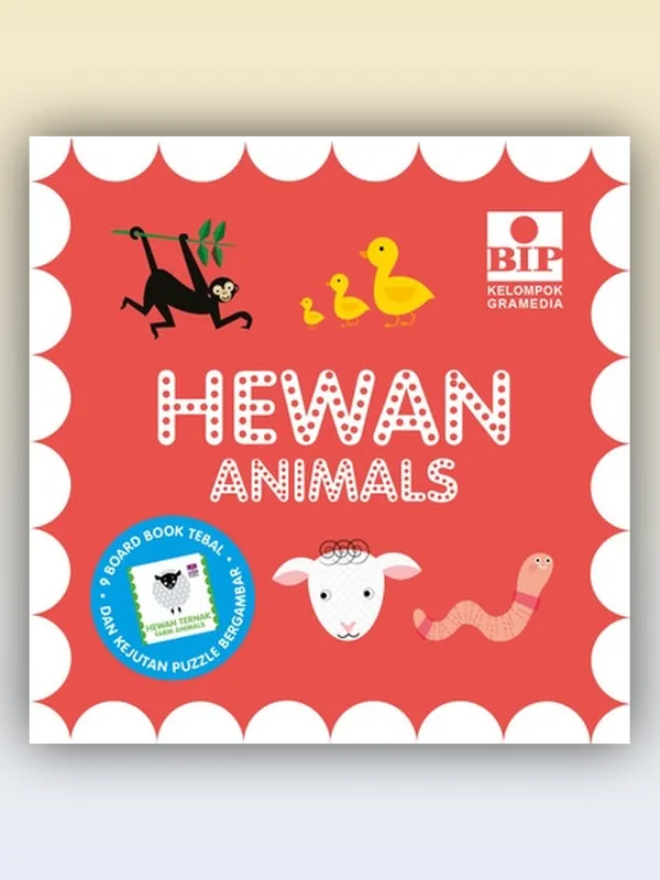 Sampul Baby Book Tower: Hewan (Animals)