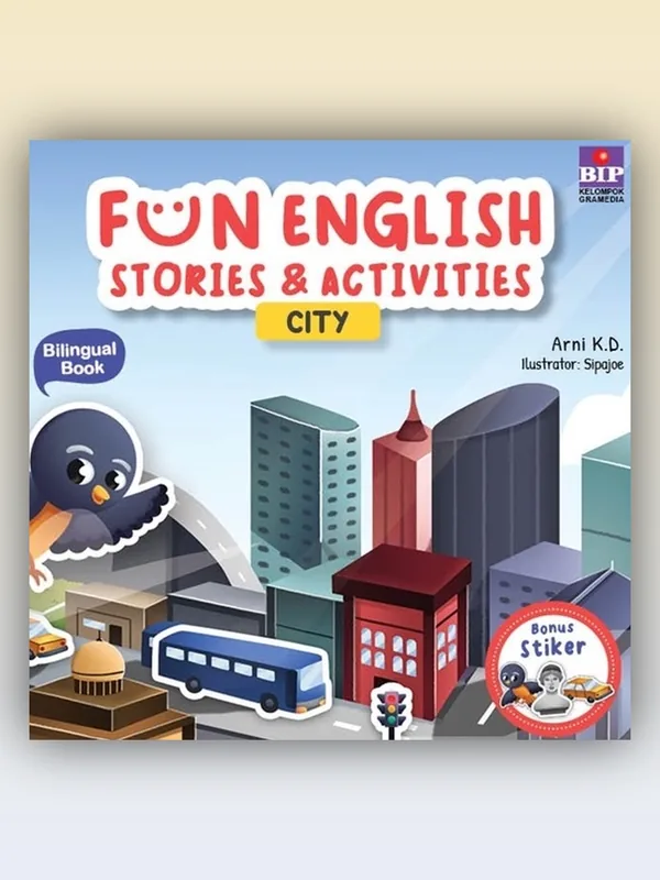 Sampul Fun English Stories & Activity : City