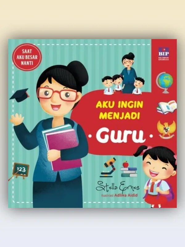 Sampul Aku Ingin Menjadi Guru