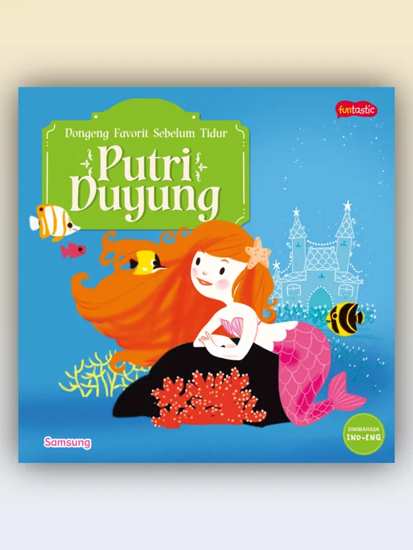 Sampul Seri Dongeng Favorit Sebelum Tidur: Putri Duyung