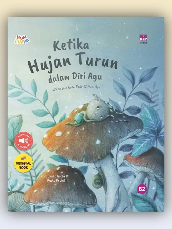 Sampul Ketika Hujan Turun dalam Diri Agu
