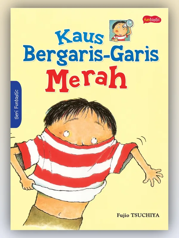 Sampul Kaus Bergaris-garis Merah