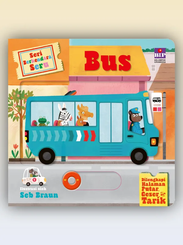 Sampul Seri Berkendara Seru: Bus