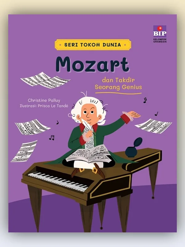 Sampul Seri Tokoh Dunia: Mozart dan Takdir Seorang Genius