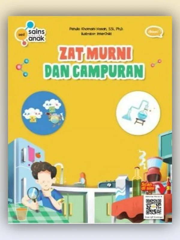 Sampul Seri Sains Anak: Zat Murni dan Campuran
