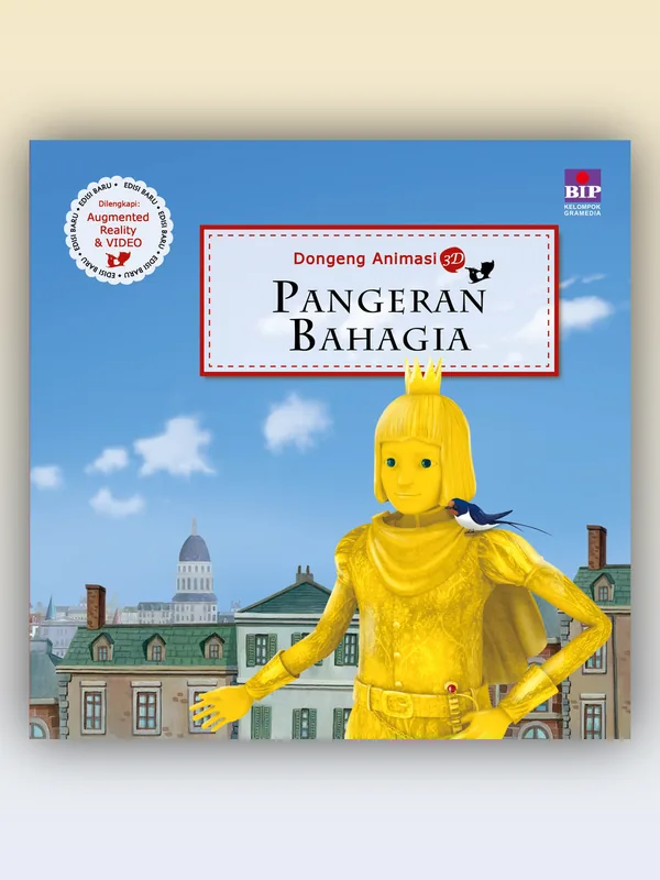 Sampul Seri Dongeng Animasi 3D : Pangeran Bahagia