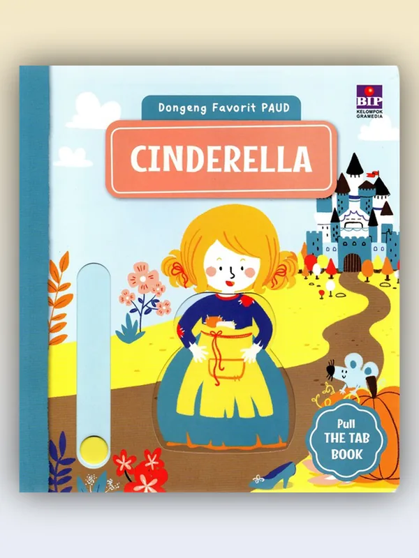 Sampul Dongeng Favorit PAUD: Cinderella