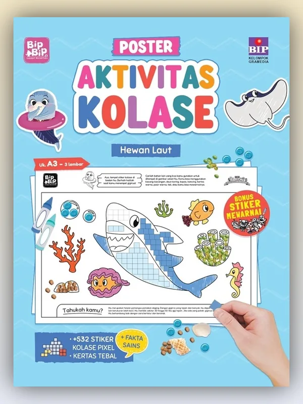 Sampul Aktivitas Kolase - Hewan Laut
