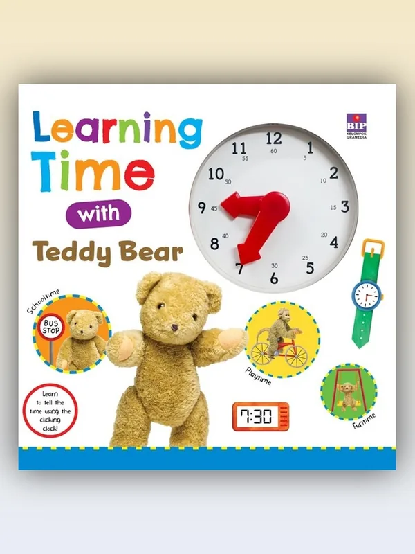 Sampul Learning Time with Teddy Bear