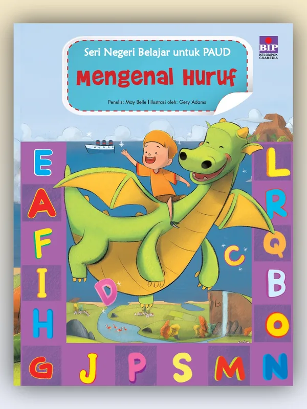 Sampul Seri Negeri Belajar untuk PAUD: Mengenal Huruf