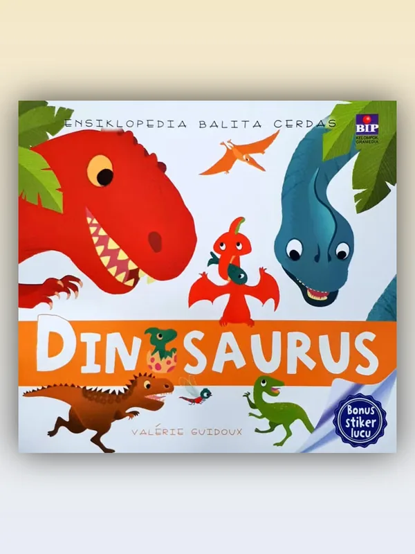 Sampul Ensiklopedia Balita Cerdas: Dinosaurus