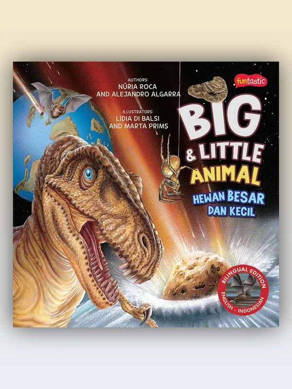 Sampul Big & Little Animals - Hewan Besar dan Hewan Kecil