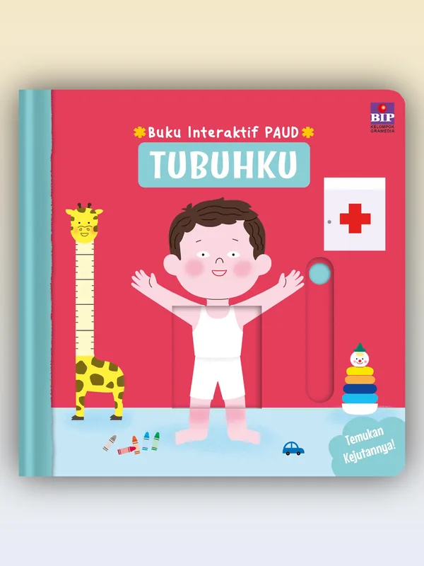 Sampul Buku Interaktif PAUD: Tubuhku