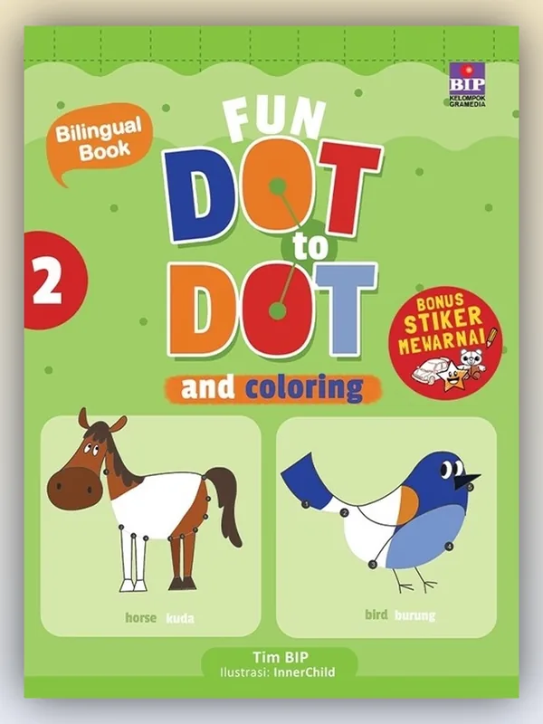 Sampul My Dot to Dot and Coloring 2