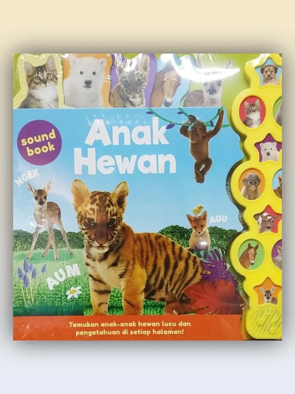 Sampul Big Sound Book: Anak Hewan