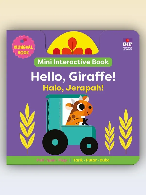 Sampul Mini Interactive Book: Hello, Giraffe!