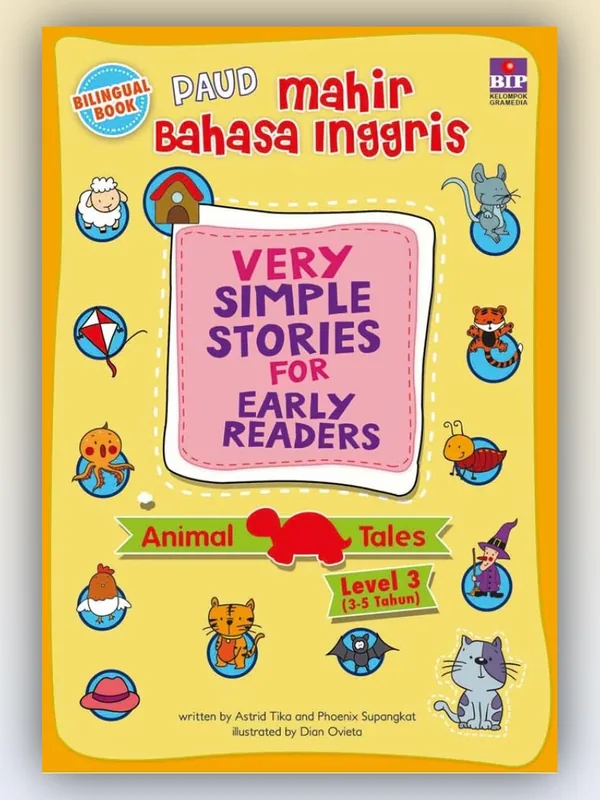 Sampul PAUD Mahir Bahasa Inggris: Very Simple Stories for Early Readers 3