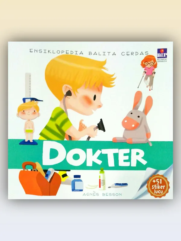 Sampul Ensiklopedia Balita Cerdas: Dokter