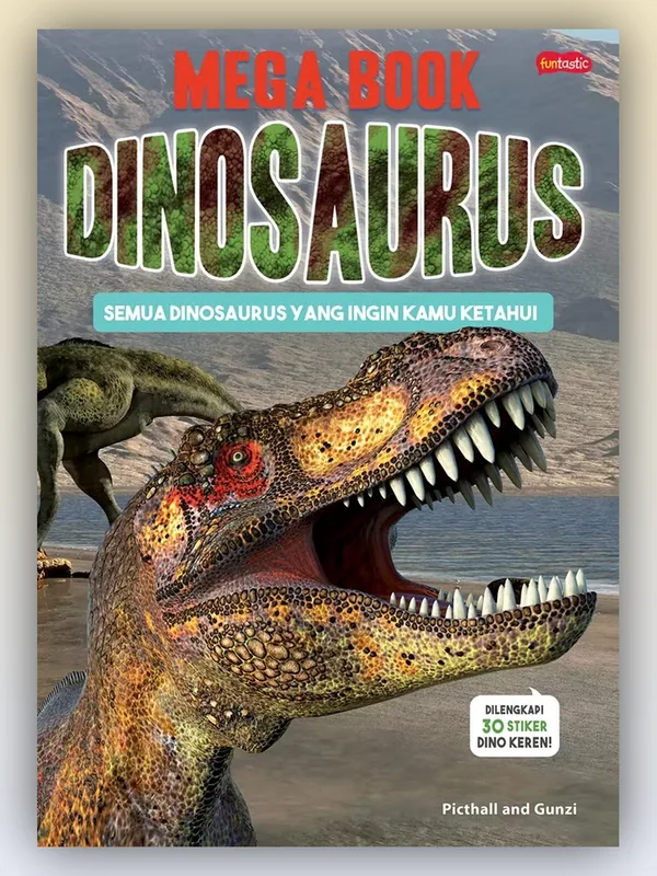 Sampul Mega Book - Dinosaurus